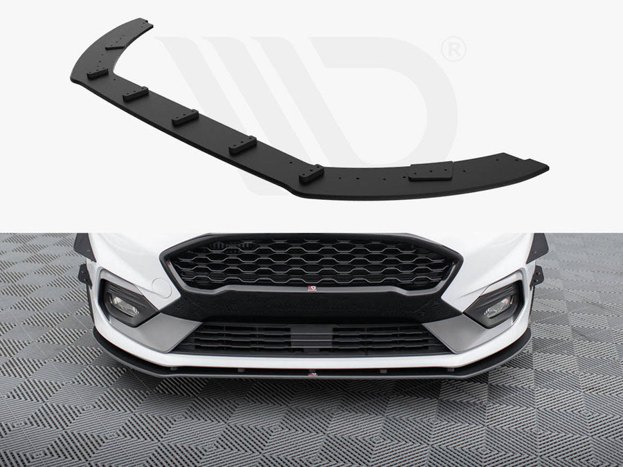 Maxton Design - STREET PRO DURABILITY FRONT SPLITTER FORD FIESTA MK8/8.5 ST / ST-LINE (2017-)