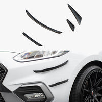 Maxton Design - Front Bumper Wings (Canards) V.3 Ford Fiesta Mk8 ST / ST-Line)
