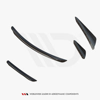 Maxton Design - Front Bumper Wings (Canards) V.3 Ford Fiesta Mk8 ST / ST-Line)