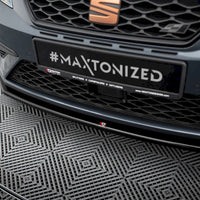 Maxton Design - FRONT SPLITTER V.1 SEAT LEON MK 3.5 CUPRA/FR (2017-2020)