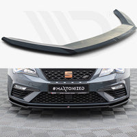 Maxton Design - FRONT SPLITTER V.2 SEAT LEON MK 3.5 CUPRA/FR (2017-2020)