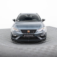 Maxton Design - FRONT SPLITTER V.2 SEAT LEON MK 3.5 CUPRA/FR (2017-2020)