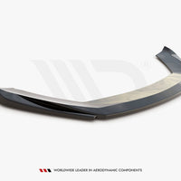 Maxton Design - FRONT SPLITTER V5 SEAT LEON CUPRA/ FR MK3 FACELIFT (2017-2019)