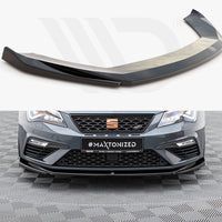 Maxton Design - FRONT SPLITTER V5 SEAT LEON CUPRA/ FR MK3 FACELIFT (2017-2019)