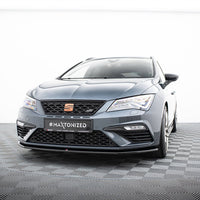 Maxton Design - FRONT SPLITTER V6 SEAT LEON CUPRA/ FR MK3 FACELIFT (2017-2019)
