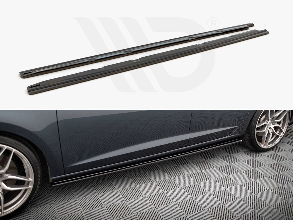 Maxton Design - SIDE SKIRTS DIFFUSERS V.1 SEAT LEON MK 3.5 CUPRA/ FR / CUPRA