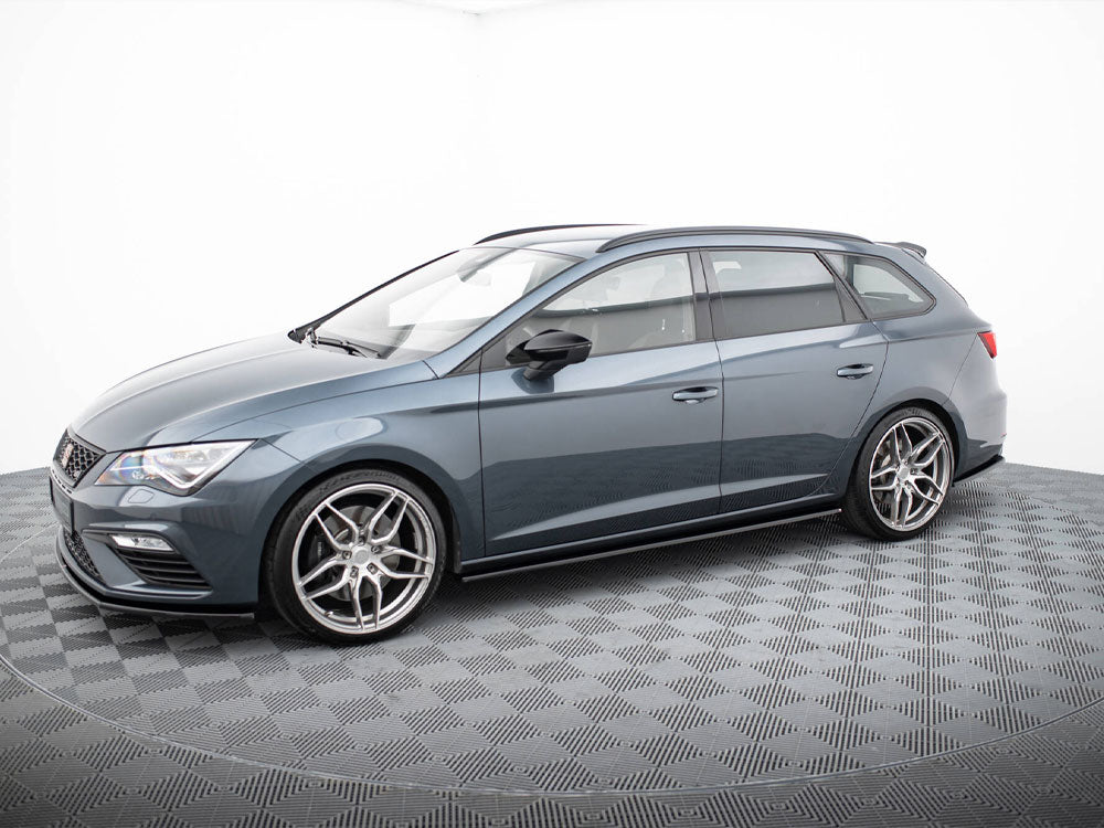 Maxton Design - SIDE SKIRTS DIFFUSERS V.2 SEAT LEON MK 3.5 CUPRA / CUPRA ESTATE