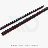 Maxton Design - SIDE SKIRTS DIFFUSERS V.3 SEAT LEON MK3 CUPRA/ FR FACELIFT (2012-2019)