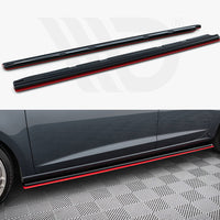 Maxton Design - SIDE SKIRTS DIFFUSERS V.3 SEAT LEON MK3 CUPRA/ FR FACELIFT (2012-2019)