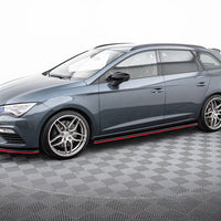 Maxton Design - SIDE SKIRTS DIFFUSERS V.3 SEAT LEON MK3 CUPRA/ FR FACELIFT (2012-2019)