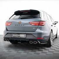 Maxton Design - Rear Side Splitters V.3 Seat Leon Cupra Mk3 FL Sportstourer (2017-2019)