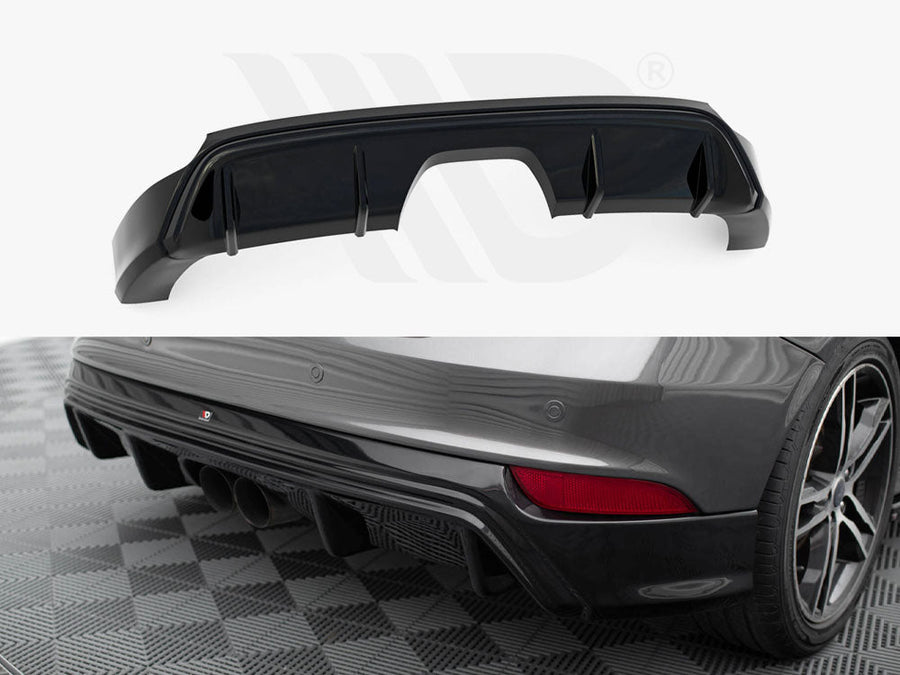 Maxton Design - REAR VALANCE FOCUS ST MK3 (FACELIFT) RS-LOOK (UNPAINTED)