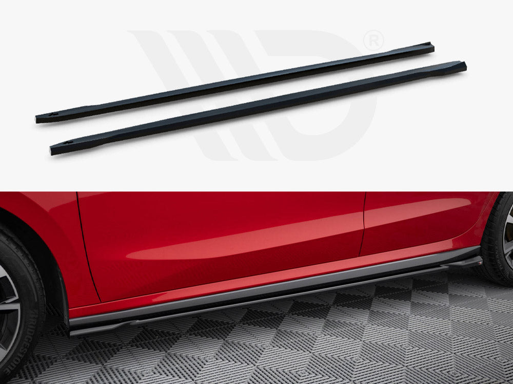 Maxton Design - Side Skirts Diffusers Skoda Fabia Monte Carlo Mk4