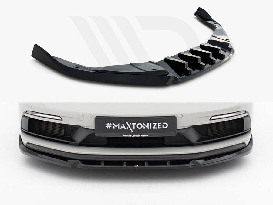 **CLEARANCE** Maxton Design - Front Splitter V.2 Porsche 718 Cayman GTS 982c (NO RETURN)