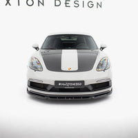 **CLEARANCE** Maxton Design - Front Splitter V.2 Porsche 718 Cayman GTS 982c (NO RETURN)