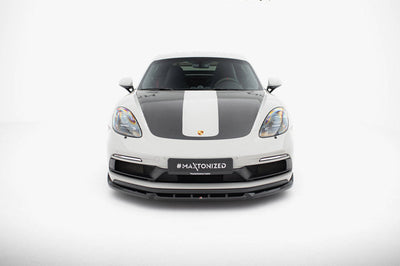 **CLEARANCE** Maxton Design - Front Splitter V.2 Porsche 718 Cayman GTS 982c (NO RETURN)