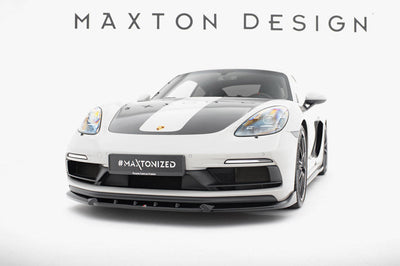 **CLEARANCE** Maxton Design - Front Splitter V.2 Porsche 718 Cayman GTS 982c (NO RETURN)