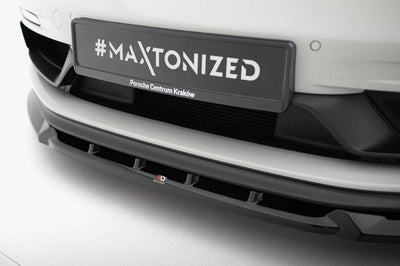 **CLEARANCE** Maxton Design - Front Splitter V.2 Porsche 718 Cayman GTS 982c (NO RETURN)