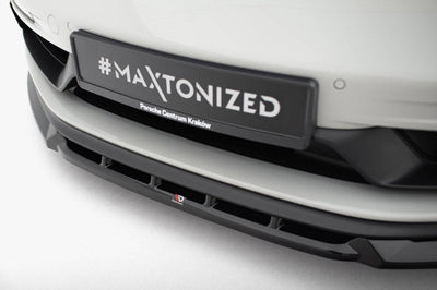 **CLEARANCE** Maxton Design - Front Splitter V.2 Porsche 718 Cayman GTS 982c (NO RETURN)