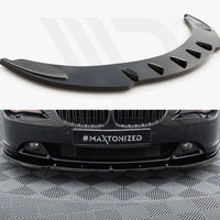 Maxton Design - Front Splitter V.1 BMW 6 E63 / E64 (Preface)