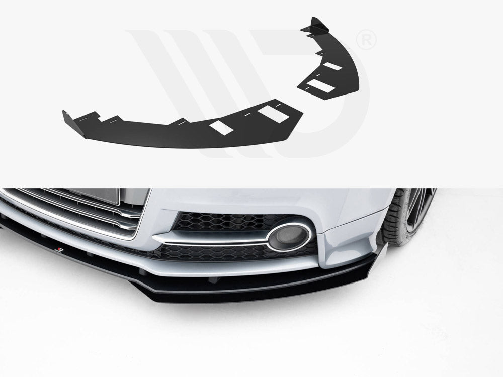Maxton Design - Front Flaps Audi TT S / TT S-Line 8J Facelift
