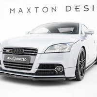 Maxton Design - Front Splitter V.2 Audi TT S / TT S-Line 8J Facelift