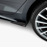 Maxton Design - Street PRO Side Skirts Diffusers + Flaps Audi A5 Sportback F5 / B9 Facelift