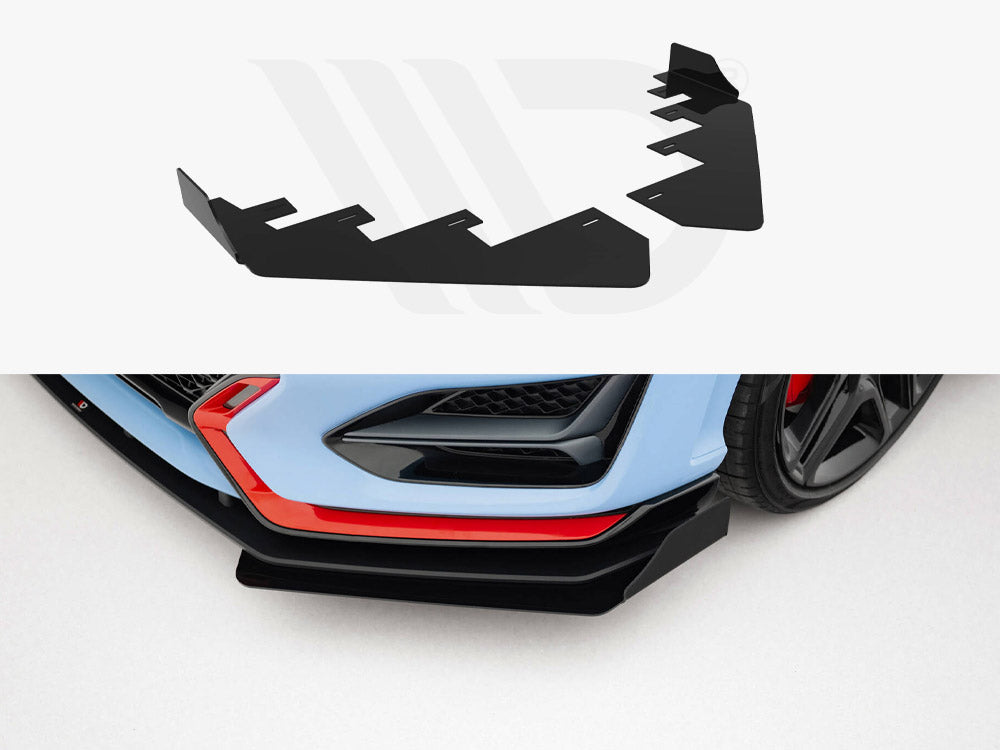 Maxton Design - Front Flaps Hyundai Veloster N Mk2