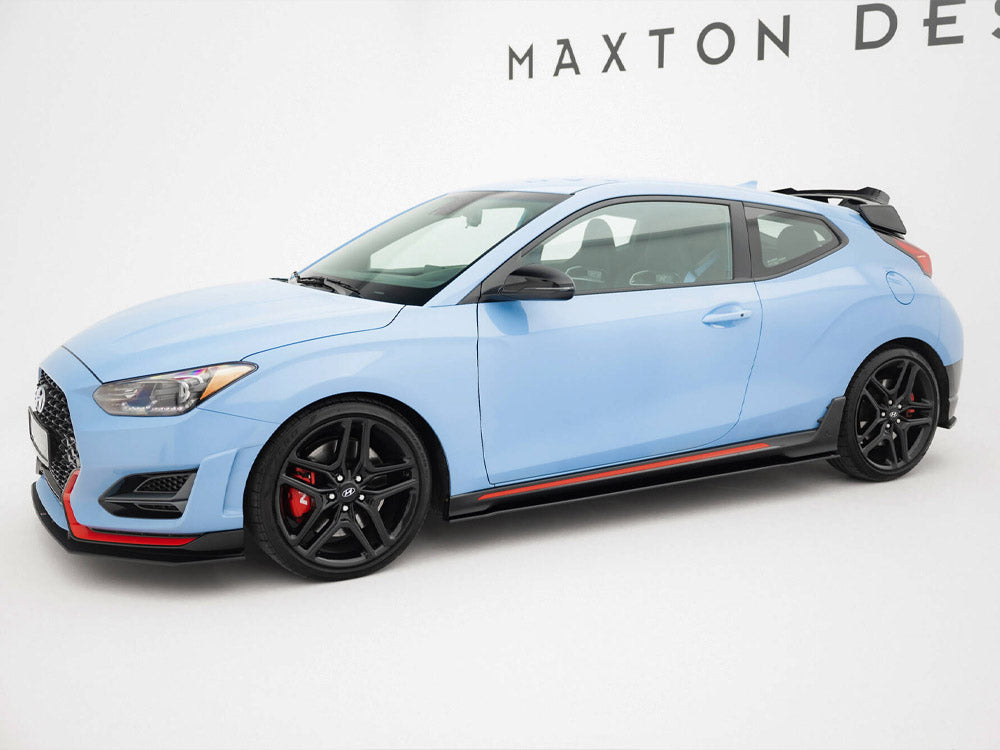 Maxton Design - Street PRO Side Skirts Diffusers Hyundai Veloster N Mk2