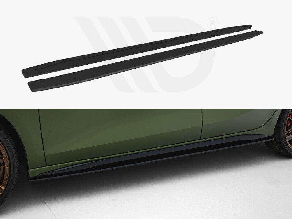 Maxton Design - Street PRO Side Skirts Diffusers Audi S3 Sportback / A3 S-Line Sportback 8Y Facelift