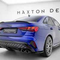 Maxton Design - Spoiler CAP 3D Audi A3 S-Line Sedan / S3 Sedan 8Y Facelift