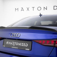 Maxton Design - Spoiler CAP 3D Audi A3 S-Line Sedan / S3 Sedan 8Y Facelift