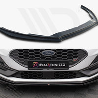 Maxton Design - Front Splitter V.4 Ford Focus ST / ST-Line Mk4 Facelift