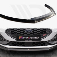Maxton Design - FRONT SPLITTER V.8 FORD FOCUS ST / ST-LINE MK4
