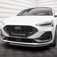 Maxton Design - FRONT SPLITTER V.8 FORD FOCUS ST / ST-LINE MK4