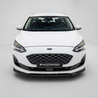 Maxton Design - Front Splitter V.2 Ford Focus Vignale Mk4