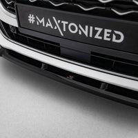 Maxton Design - Front Splitter V.2 Ford Focus Vignale Mk4