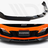 Maxton Design - Front Splitter V.2 Chevrolet Camaro SS Mk6 Facelift