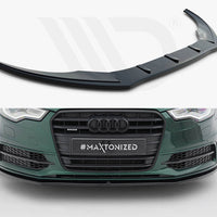 Maxton Design - FRONT SPLITTER V.1 AUDI S6 / A6 C7 S-LINE (2011-2014)
