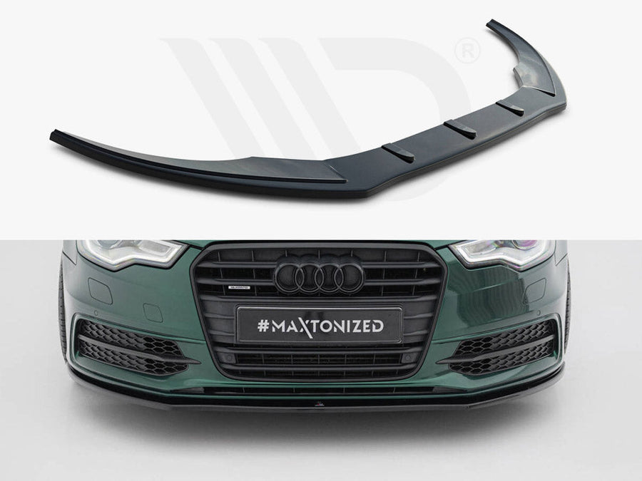 Maxton Design - FRONT SPLITTER V.1 AUDI S6 / A6 C7 S-LINE (2011-2014)