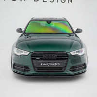 Maxton Design - FRONT SPLITTER V.1 AUDI S6 / A6 C7 S-LINE (2011-2014)
