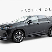 Maxton Design - Side Skirts Diffusers V.2 Lexus RX Mk4 Facelift (version without OEM step rails)