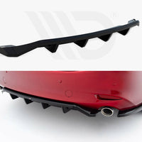 Maxton Design - Rear Splitter (Vertical Bars) Mazda 6 Mk3 Facelift