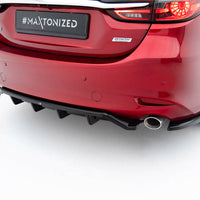 Maxton Design - Rear Splitter (Vertical Bars) Mazda 6 Mk3 Facelift