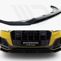 Maxton Design - FRONT SPLITTER AUDI SQ7 /Q7 S-LINE MK2 (4M) FACELIFT