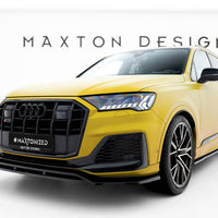 Maxton Design - FRONT SPLITTER AUDI SQ7 /Q7 S-LINE MK2 (4M) FACELIFT