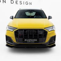 Maxton Design - FRONT SPLITTER AUDI SQ7 /Q7 S-LINE MK2 (4M) FACELIFT