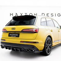 Maxton Design - Rear Splitter (Vertical Bars) Audi SQ7 Mk2 (4M) Facelift