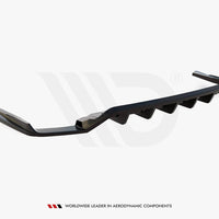 Maxton Design - Rear Splitter (Vertical Bars) Audi SQ7 Mk2 (4M) Facelift
