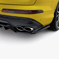 Maxton Design - Rear Splitter (Vertical Bars) Audi SQ7 Mk2 (4M) Facelift